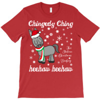 Dominick The Christmas Donkey Italian Christmas Donkey Retro T-shirt | Artistshot