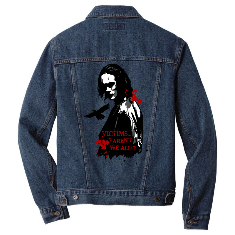 Small Gifts The Crow Halloween Movie Funny Graphic Gift Men Denim Jacket by omonovwomgm | Artistshot