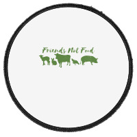 Animal Friends Vegan Round Patch | Artistshot