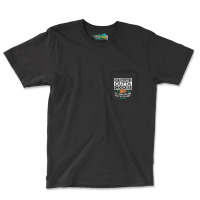 Straight Outta Cookies Blue Pocket T-shirt | Artistshot