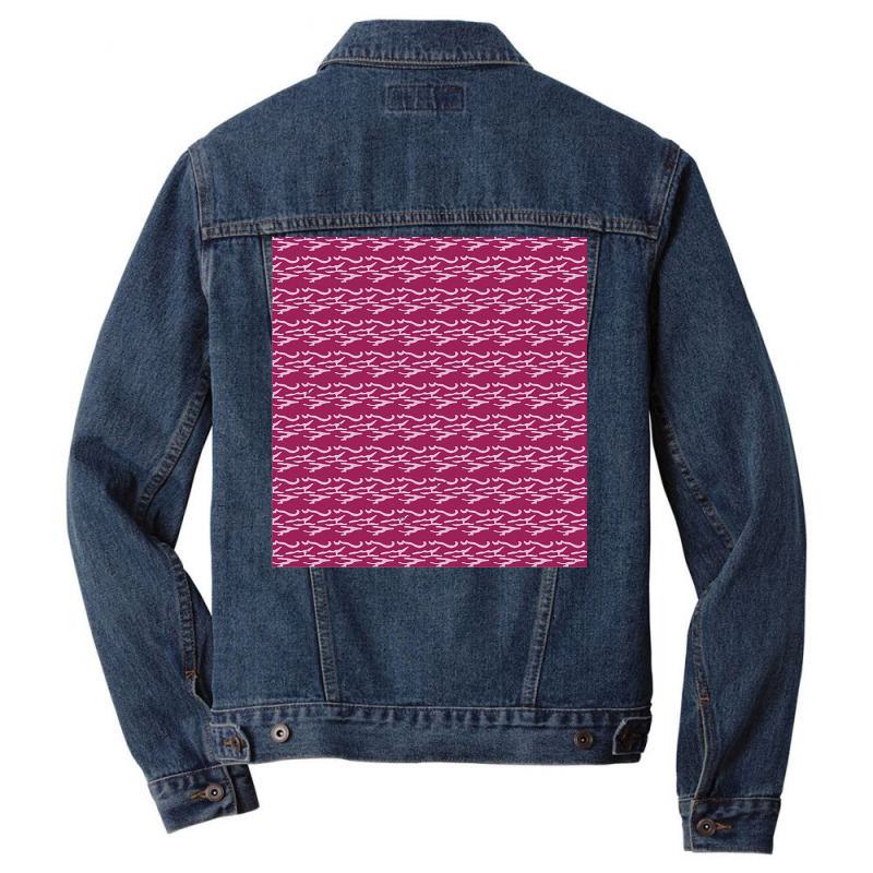 Donquixote Doflamingo Pants Pattern Men Denim Jacket by Adjiegur | Artistshot