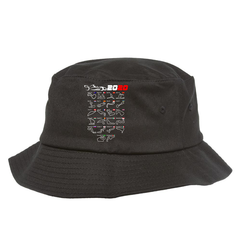 Limited Edition Calendar Formula Race Cars 2020 Circuits V2 Bucket Hat by London Post | Artistshot