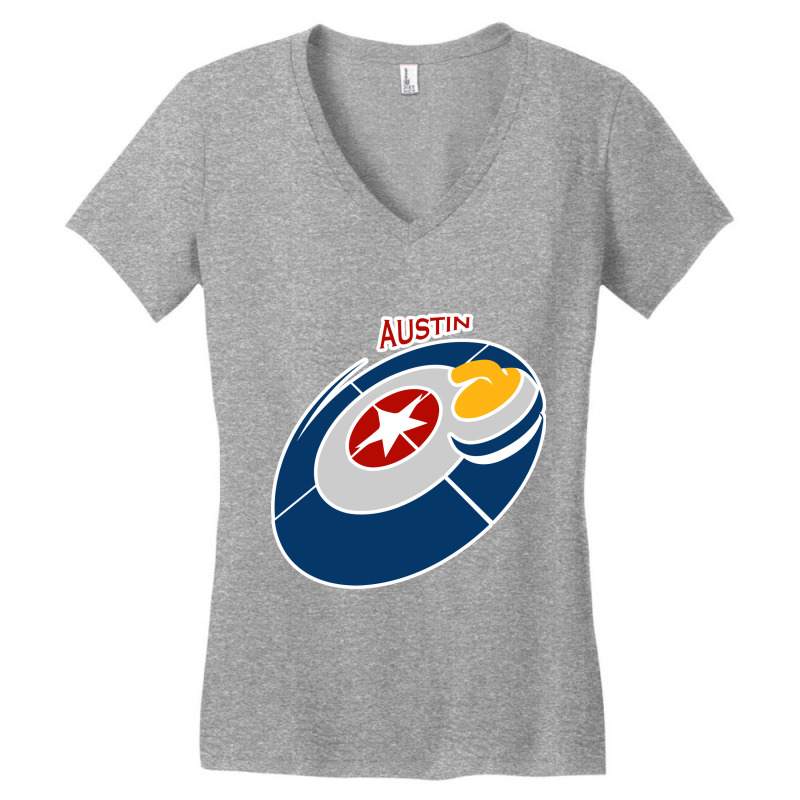 Lonestar Austin(2) Women's V-Neck T-Shirt by Robert3 | Artistshot