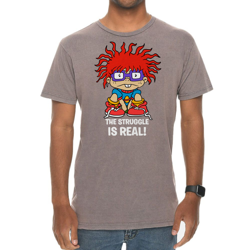 The Struggle Is Real Retro Vintage T-shirt | Artistshot