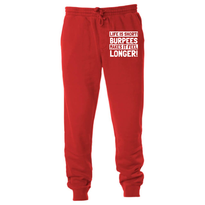 Burpee Life Is Short Burpees Makes It Feel Longer Unisex Jogger by kkeyooyimmie | Artistshot