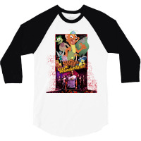 Willys Wonderland Music 3/4 Sleeve Shirt | Artistshot