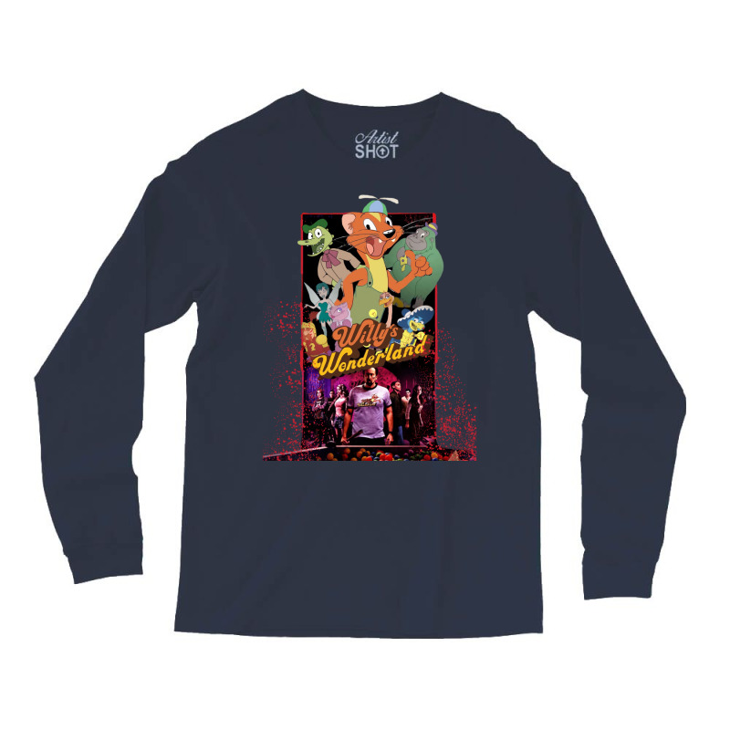 Willys Wonderland Music Long Sleeve Shirts | Artistshot