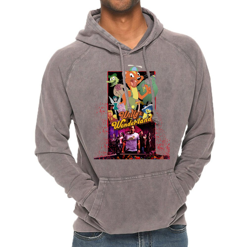 Willys Wonderland Music Vintage Hoodie | Artistshot