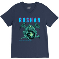 Roshan Dota 2 Game V-neck Tee | Artistshot