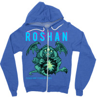 Roshan Dota 2 Game Zipper Hoodie | Artistshot