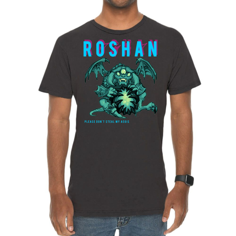 Roshan Dota 2 Game Vintage T-Shirt by nuurkanafhab | Artistshot