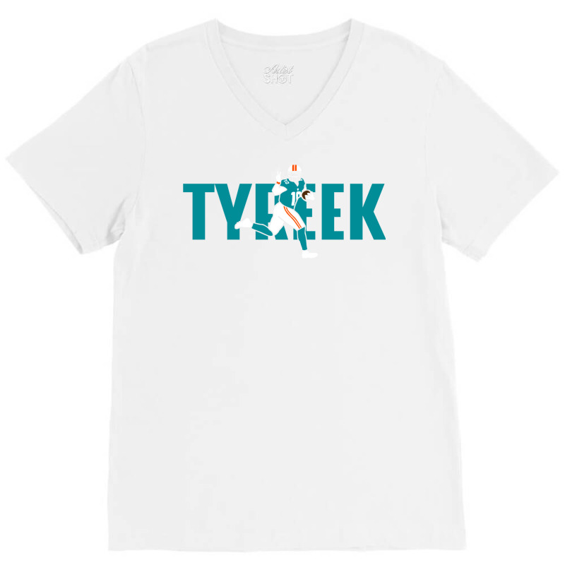 Tyreek Cheetah Miami Football Themed Vintage V-Neck Tee by kejaboant | Artistshot