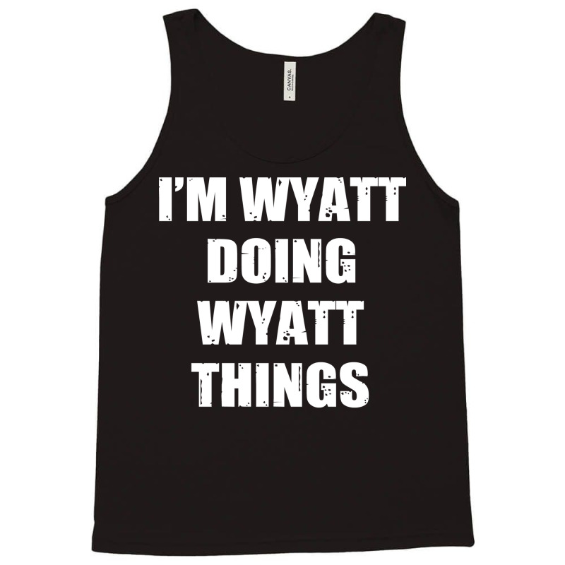 Wyatt Girl Tank Top | Artistshot