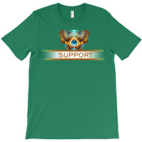 Support Badge T-shirt | Artistshot