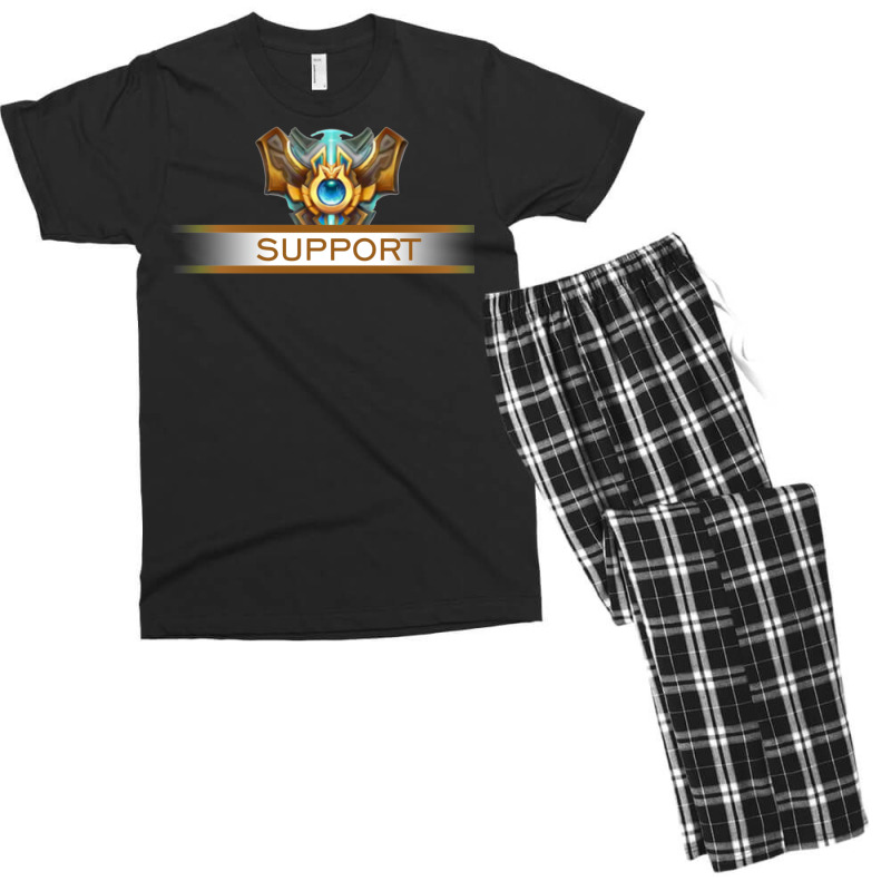 Support Badge Men's T-shirt Pajama Set by omonovwomgm | Artistshot