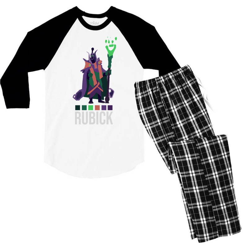 Rubick Dota 2 Vector Art Men's 3/4 Sleeve Pajama Set by nuurkanafhab | Artistshot