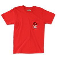 Mm Mascot Red Pocket T-shirt | Artistshot