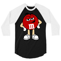 Mm Mascot Red 3/4 Sleeve Shirt | Artistshot