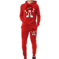 Mm Mascot Red Hoodie & Jogger Set | Artistshot