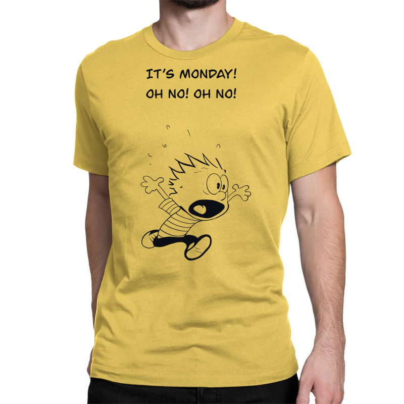 Its Monday Red Classic T-shirt | Artistshot