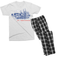 Xtc Original Fan Art Design Girl Men's T-shirt Pajama Set | Artistshot