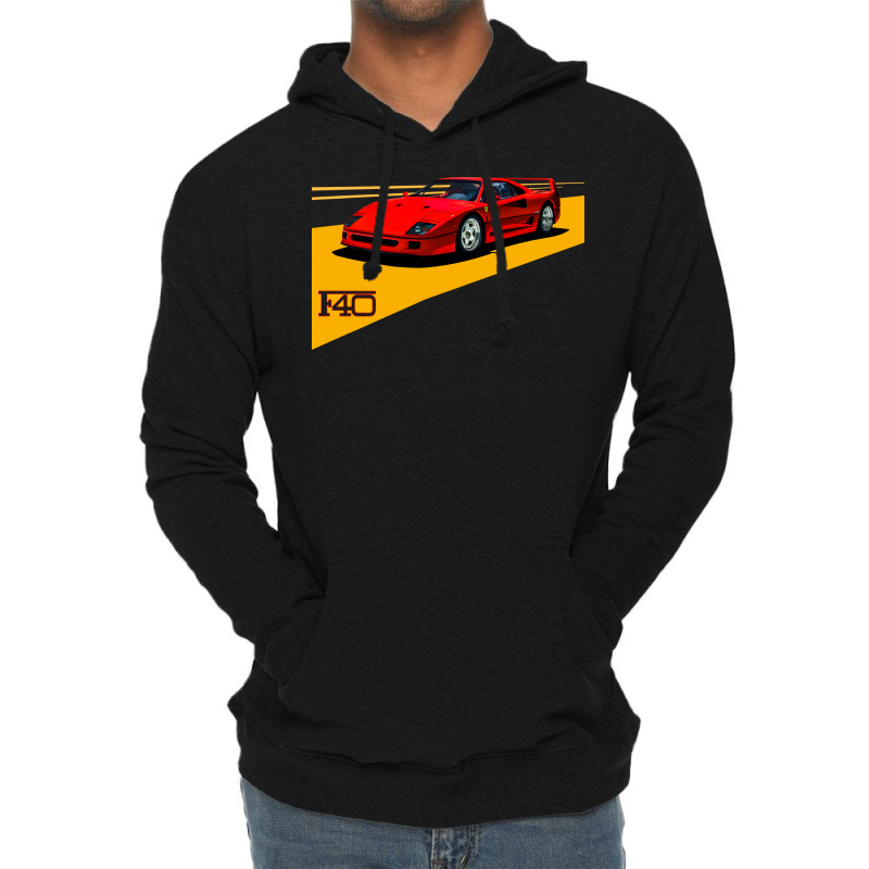 F40 Scuderia Girl Lightweight Hoodie by kkeyooyimmie | Artistshot