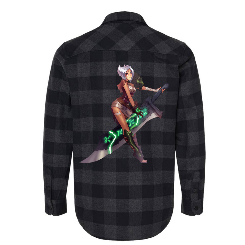 Samurai Girl Flannel Shirt by nuurkanafhab | Artistshot