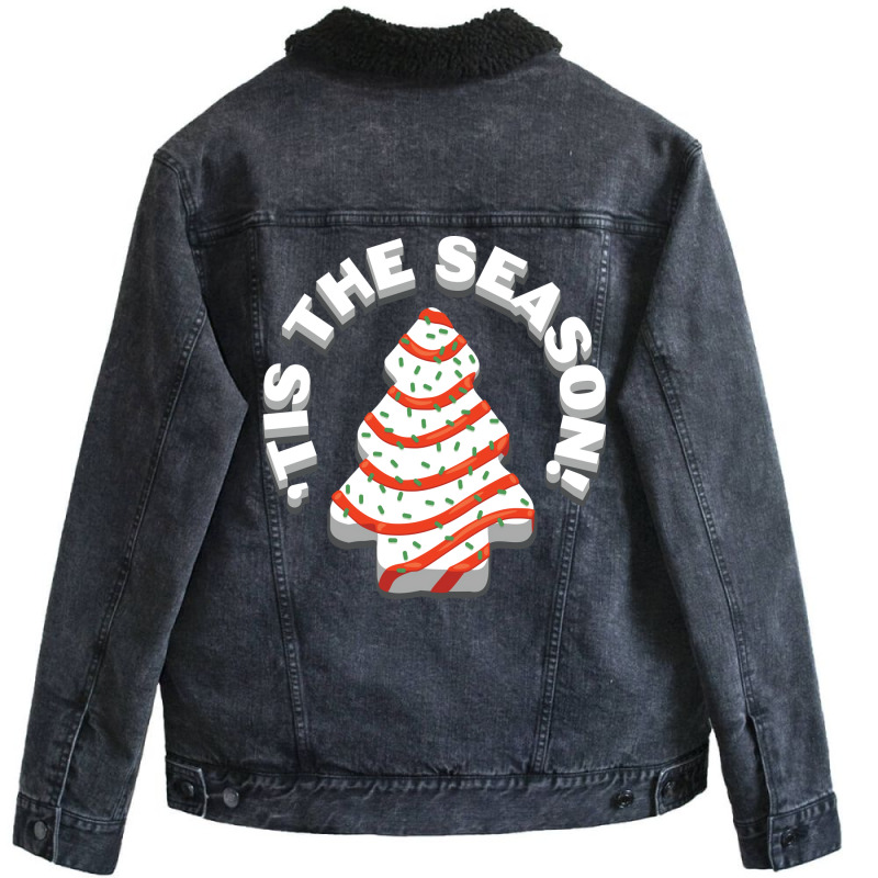 Tis The Season Tumblr Unisex Sherpa-lined Denim Jacket | Artistshot