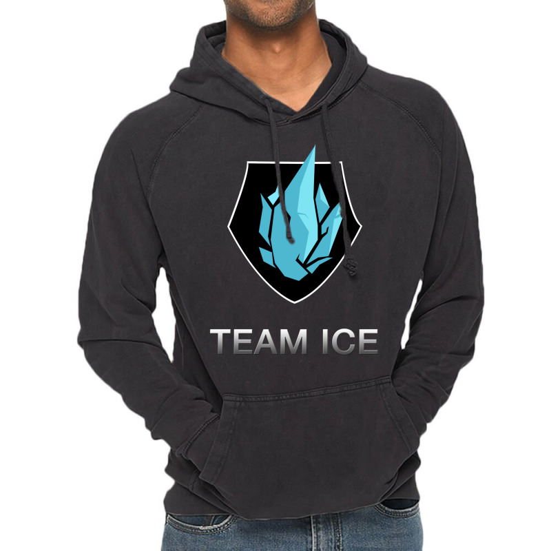 Team Ice Vintage Hoodie by omonovwomgm | Artistshot