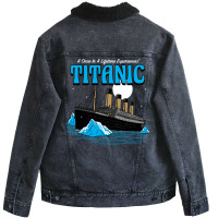 Titanic Tour Tee Summer Unisex Sherpa-lined Denim Jacket | Artistshot