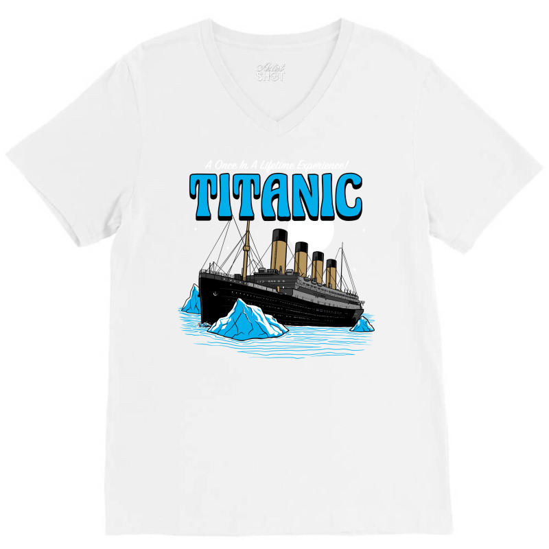 Titanic Tour Tee Summer V-neck Tee | Artistshot