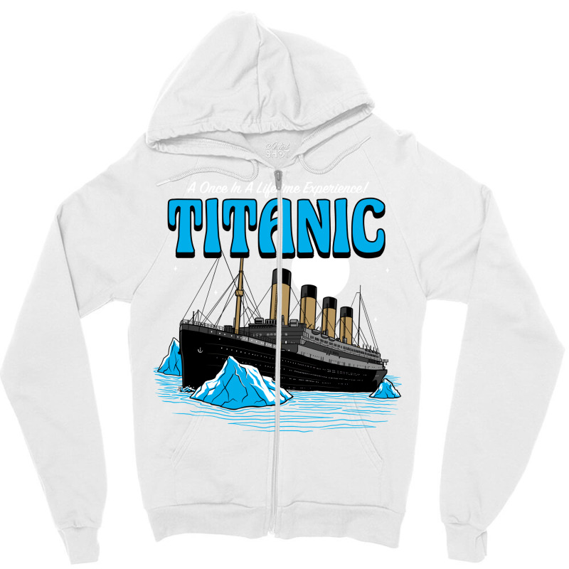 Titanic Tour Tee Summer Zipper Hoodie | Artistshot