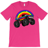 Lgbt Monster Truck Rainbow Flag Lgbtq Car Gay Pride Month Cool T-shirt | Artistshot