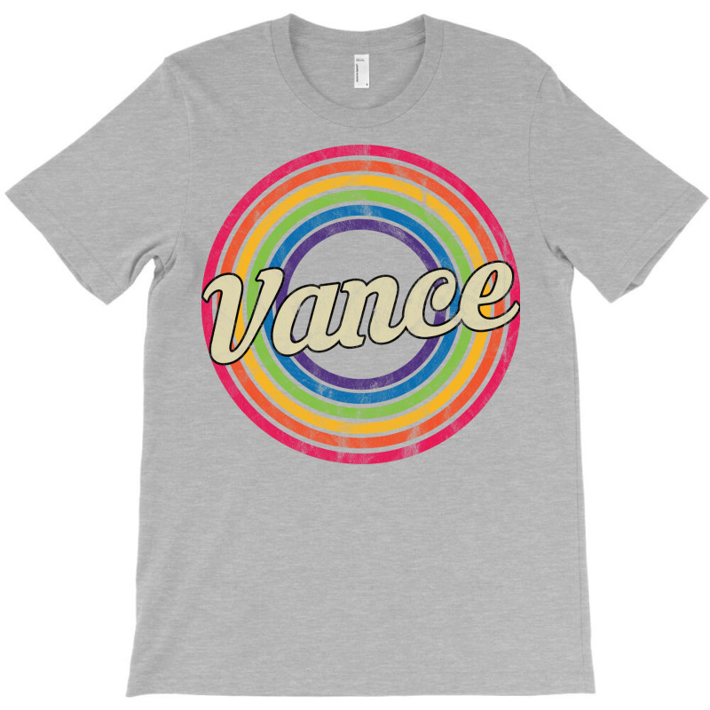 Vance Retro Rainbow Fadedstyle T-Shirt by kejaboant | Artistshot