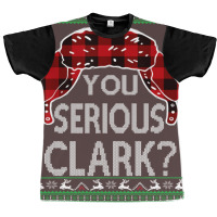 You Serious Clark Ugly Christmas Sweater Boy Graphic T-shirt | Artistshot