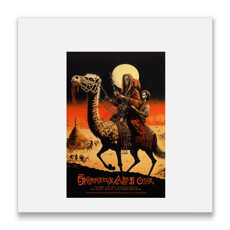 Legend Of Golden Metal Print Square | Artistshot