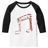 Music Note Youth 3/4 Sleeve | Artistshot