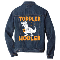 Toddler Hodler Humor Men Denim Jacket | Artistshot