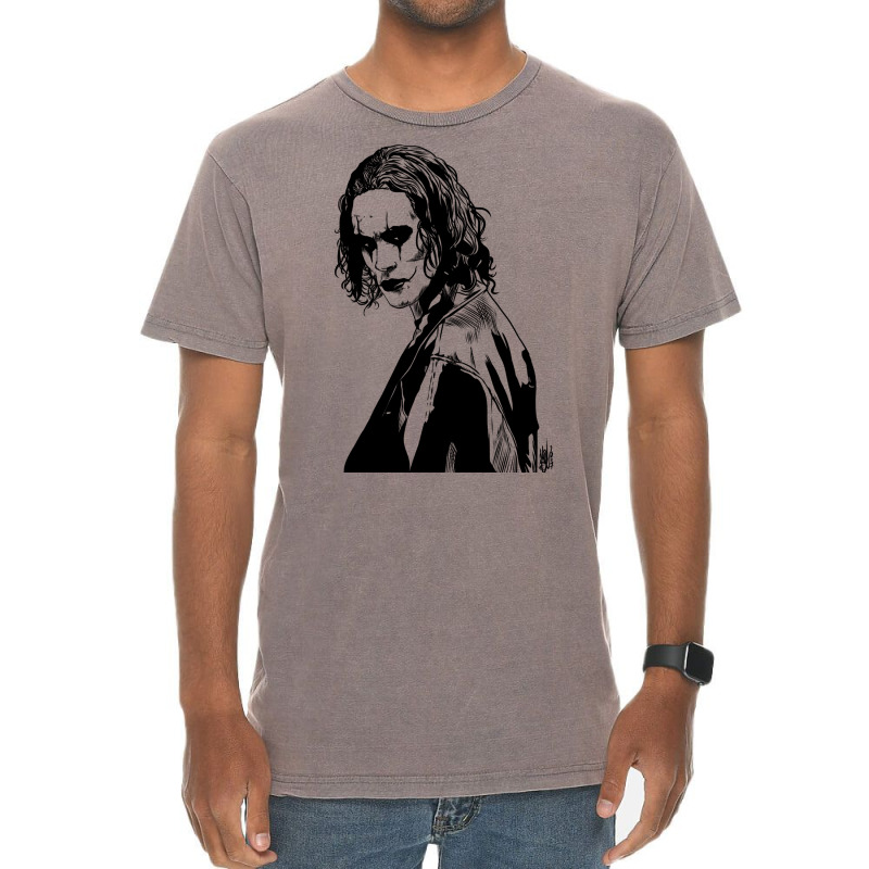 The Crow (brandon Lee) Vintage T-Shirt by omonovwomgm | Artistshot