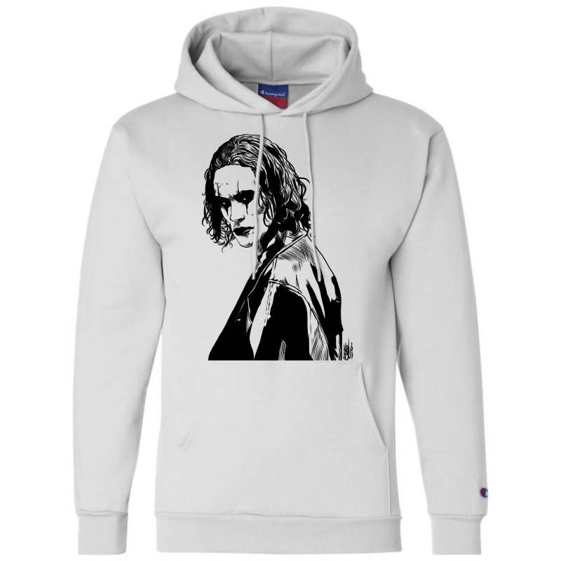 The Crow (brandon Lee) Champion Hoodie by omonovwomgm | Artistshot