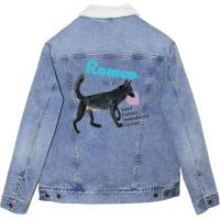 Totem Romeo The Wolf Unisex Sherpa-lined Denim Jacket | Artistshot