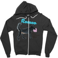 Totem Romeo The Wolf Zipper Hoodie | Artistshot