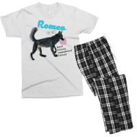 Totem Romeo The Wolf Men's T-shirt Pajama Set | Artistshot