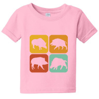 Boar  Retro Boars I Pig I Aesthetic I Hog I Boar Baby Tee | Artistshot