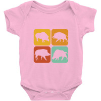 Boar  Retro Boars I Pig I Aesthetic I Hog I Boar Baby Bodysuit | Artistshot