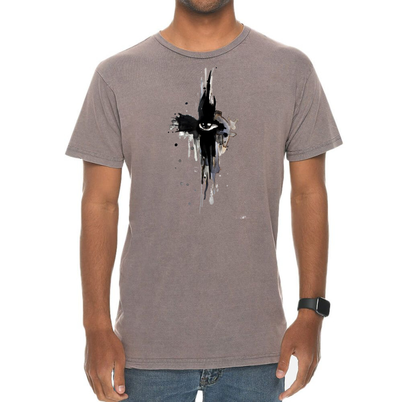 The Crow   Crow Eye Vintage T-Shirt by omonovwomgm | Artistshot