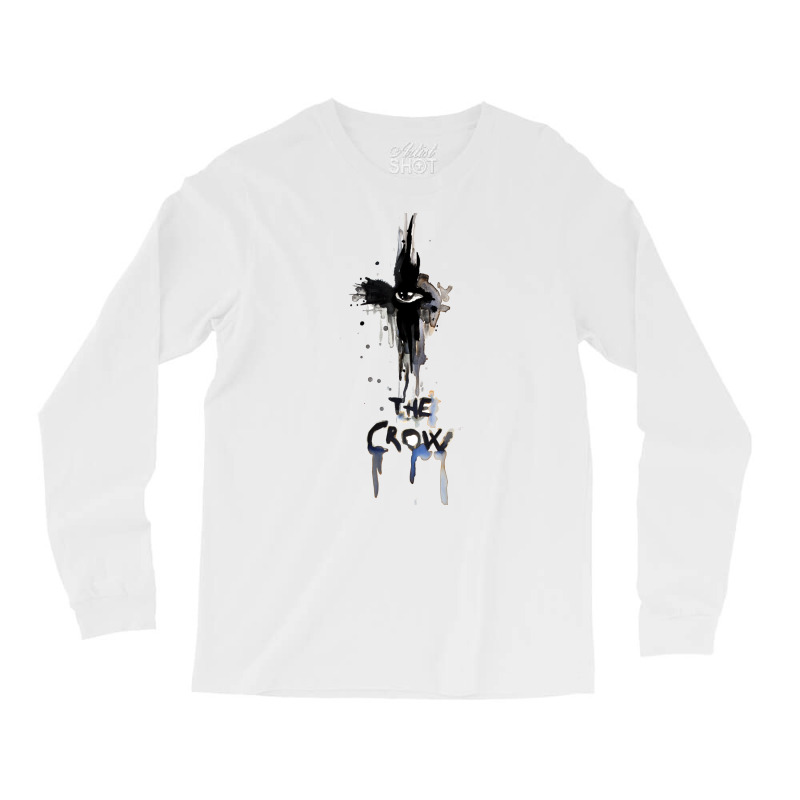 The Crow   Eric Draven Crow Eye Long Sleeve Shirts by omonovwomgm | Artistshot