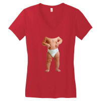 I Make Cute Babies – Dating Adult Humor Women's V-neck T-shirt | Artistshot