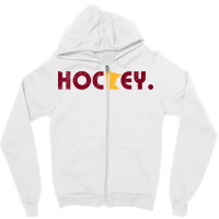 Mn Hockey Iii Quote Zipper Hoodie | Artistshot