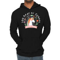 100 Days Of School 100 Days Smarter Quote Lightweight Hoodie | Artistshot